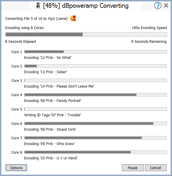 dBpoweramp Music Converter - dBpoweramp Music Converter R17.7 Reference Retail Dmc-multi-cpu